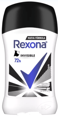 REXONA DESODORANTE BARRA 50 GR INVISIBLE MUJER 72 H