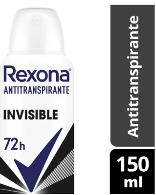 REXONA DESODORANTE SPARY 150 ML INVISIBLE MUJER 72 H
