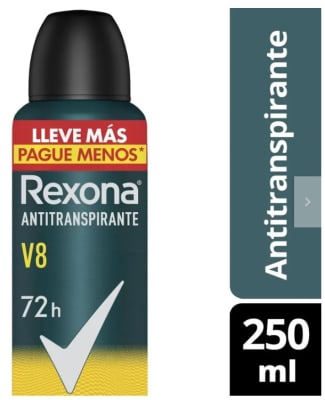 REXONA DESODORANTE 250 ML HOMBRE V8