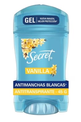 SECRET DESODORANTE GEL 45 GR VAINILLA