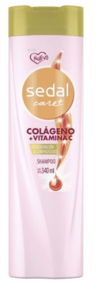 SEDAL SHAMPOO 340 ML COLÁGENO Y VITAMINA C