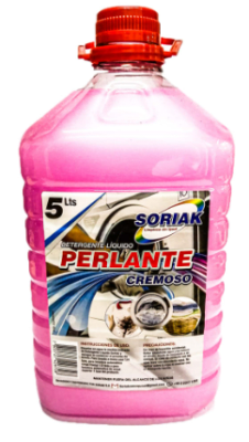 SORIAK DETERGENTE 5 LTS PERLANTE CON SUAVIZANTE