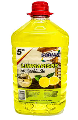 SORIAK LIMPIAPISOS 5 LTS LIMÓN