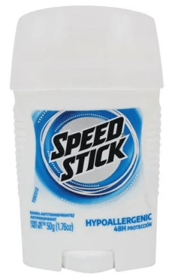SPEED STICK DESODORANTE BARRA 50 GR HYPOALLERGENIC