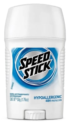 SPEED STICK DESODORANTE BARRA 50 GR HYPOALLERGENIC