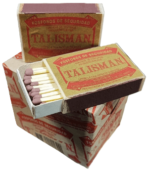 TALISMAN FÓSFORO 10 CAJITAS 38 UN