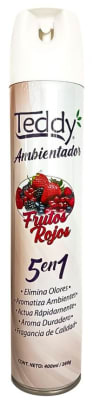 TEDDY DESODORANTE SPRAY 400 ML FRUTOS ROJOS