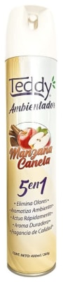 TEDDY DESODORANTE SPRAY 400 ML MANZANA CANELA