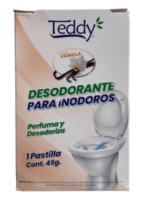 TEDDY PASTILLA INODORO 45 GRS VAINILLA