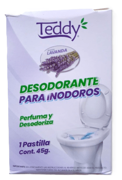 TEDDY PASTILLA INODORO 45 GRS LAVANDA