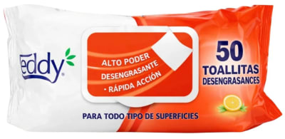 TEDDY TOALLA HÚMEDA DESENGRASANTE 50 UN