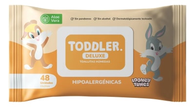 TODDLER TOALLA HÚMEDA HIPOALERGÉNICA 48 UN ALOE VERA