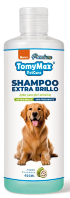 TOMYMAX SHAMPOO DE PERRO 400 ML EXTRA BRILLO AROMA CHIRIMOYA