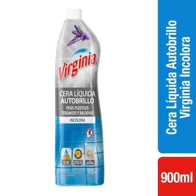 VIRGINIA CERA 900 ML  AUTOBRILLO INCOLORA