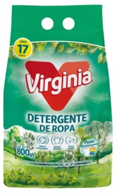 VIRGINIA DETERGENTE EN POLVO 800 GRS