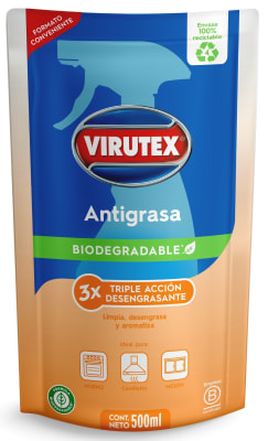 VIRUTEX LIMPIADOR ANTIGRASA 500 ML DOYPACK