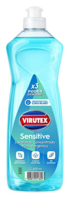 VIRUTEX LAVALOZA PIEL SENSIBLE 500 ML