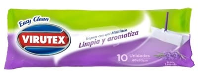VIRUTEX TRAPERO HÚMEDO DESINFECTANTE 10 UN LAVANDA