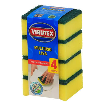VIRUTEX ESPONJAS 4 UN LISAS