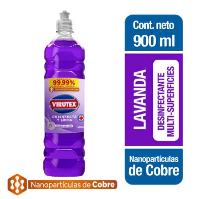 VIRUTEX LIMPIAPISOS 900 ML LAVANDA