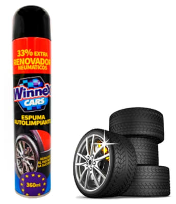 WINNEX AUTO 360 ML RENOVADOR GOMAS