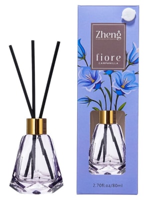 ZHENG DIFUSOR AROMÁTICO 80 ML CAMPANILLA 5 VARILLAS