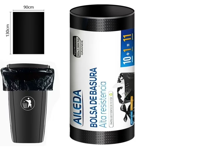 AILEDA BOLSA BASURA 90X130 CMS 11 UN1