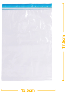 AILEDA BOLSA HERMÉTICA 15.5 X 17.5 CMS TALLA S 30 UN2