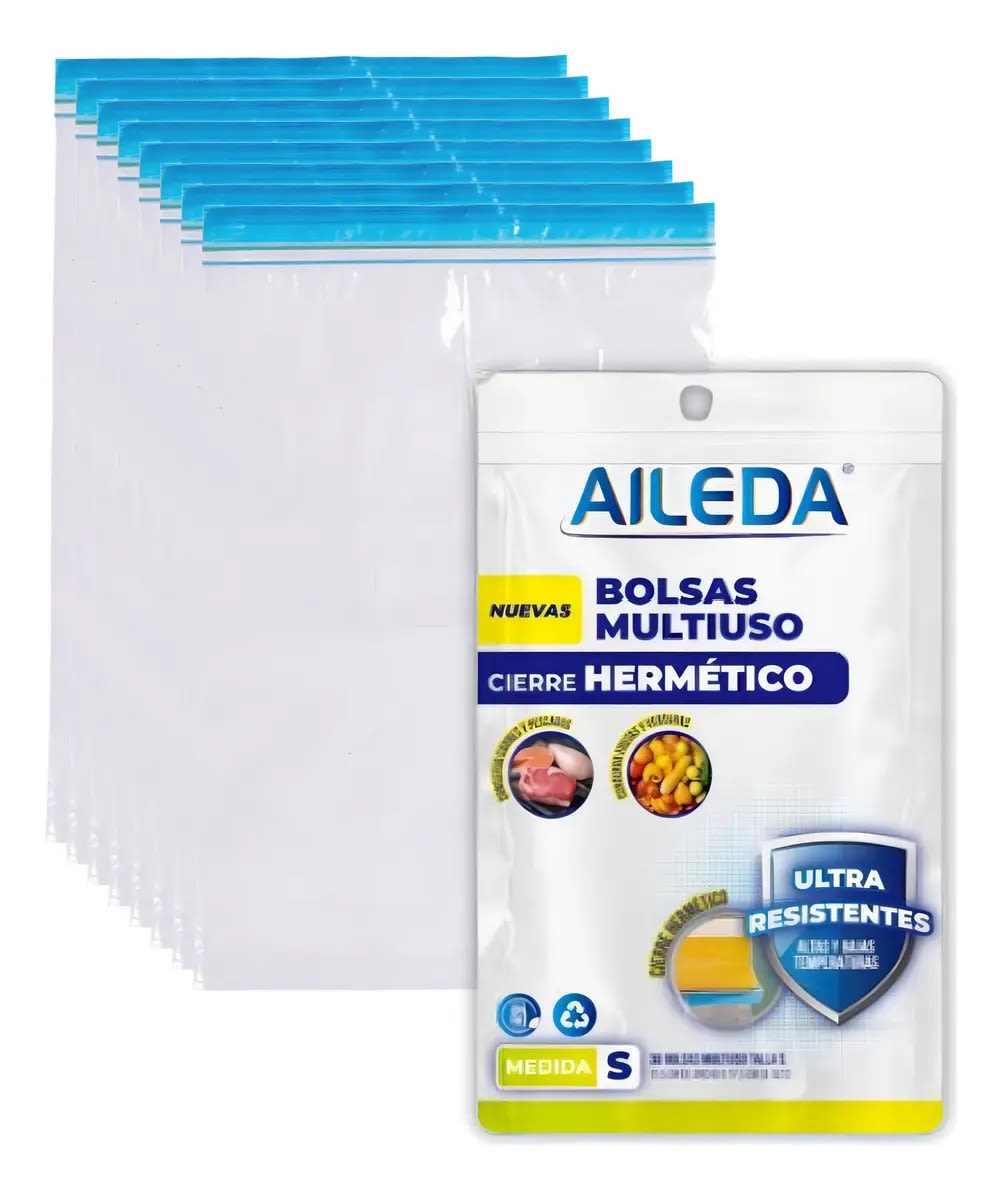 AILEDA BOLSAS HERMÉTICAS 15.5 X 17.5 CM TALLA S 30 UN2