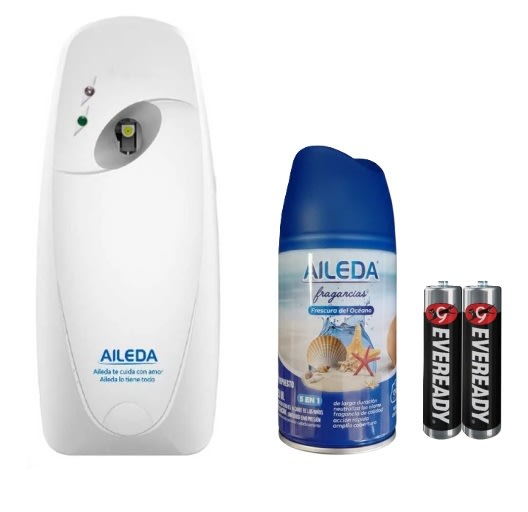 AILEDA DISPENSADOR AUTOMÁTICO + RECARGA 250 ML + 2 PILAS AA1
