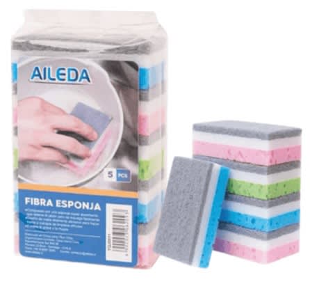 AILEDA ESPONJA LOZA 5 UN COLORES1