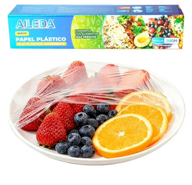 AILEDA FILM PLASTICO 30CM x 200MTS C/CAJA1