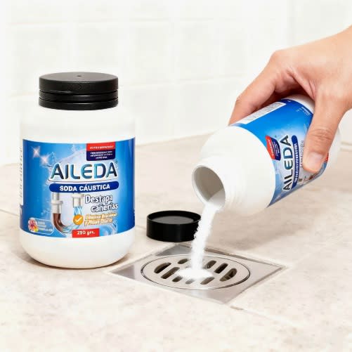 AILEDA SODA CAUSTICA 250GR1