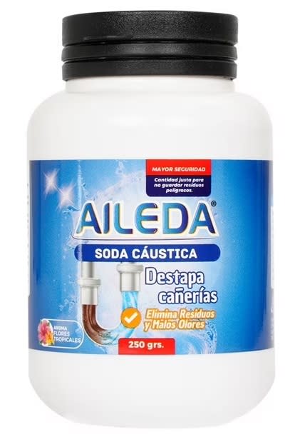AILEDA SODA CÁUSTICA 250 GR1