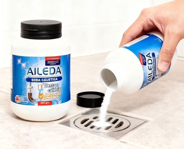 AILEDA SODA CÁUSTICA 250 GR3