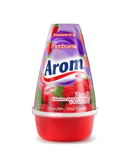 AROM DESODORANTE CONO GEL 190 GR FRAMBUESA1