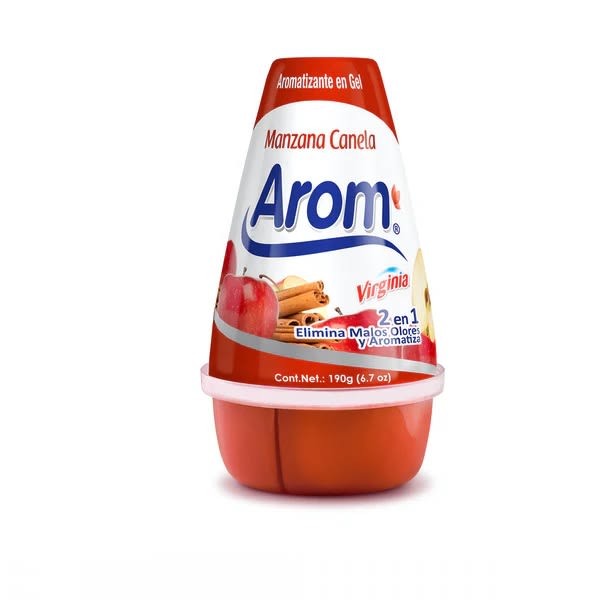 AROM DESODORANTE CONO GEL 190 GR MANZANA/CANELA1