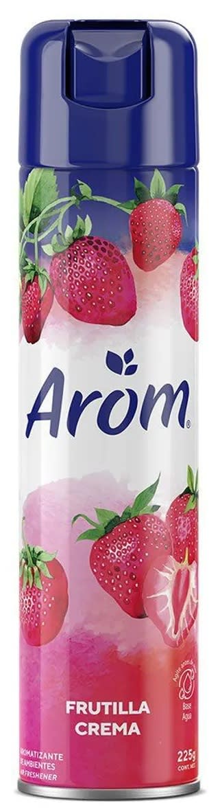 AROM DESODORANTE SPRAY 225 GRS FRUTILLA1