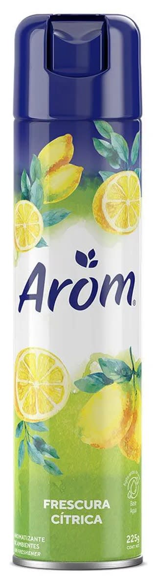 AROM DESODORANTE SPRAY 225 GRS FRESCURA CÍTRICA1