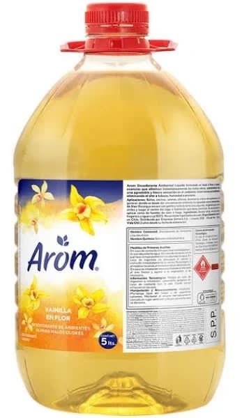 AROM DESODORANTE AMBIENTAL BIDÓN 5 LT VAINILLA1
