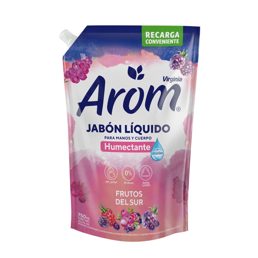 AROM JABON LIQUIDO 750 ML FRUTOS DEL SUR1