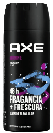 AXE DESODORANTE SPRAY 150 ML MARINE1