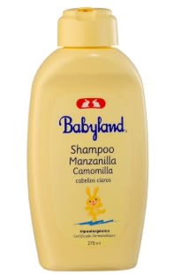 BABYLAND SHAMPOO HIPOALERGENICO 270 ML MANZANILLA1