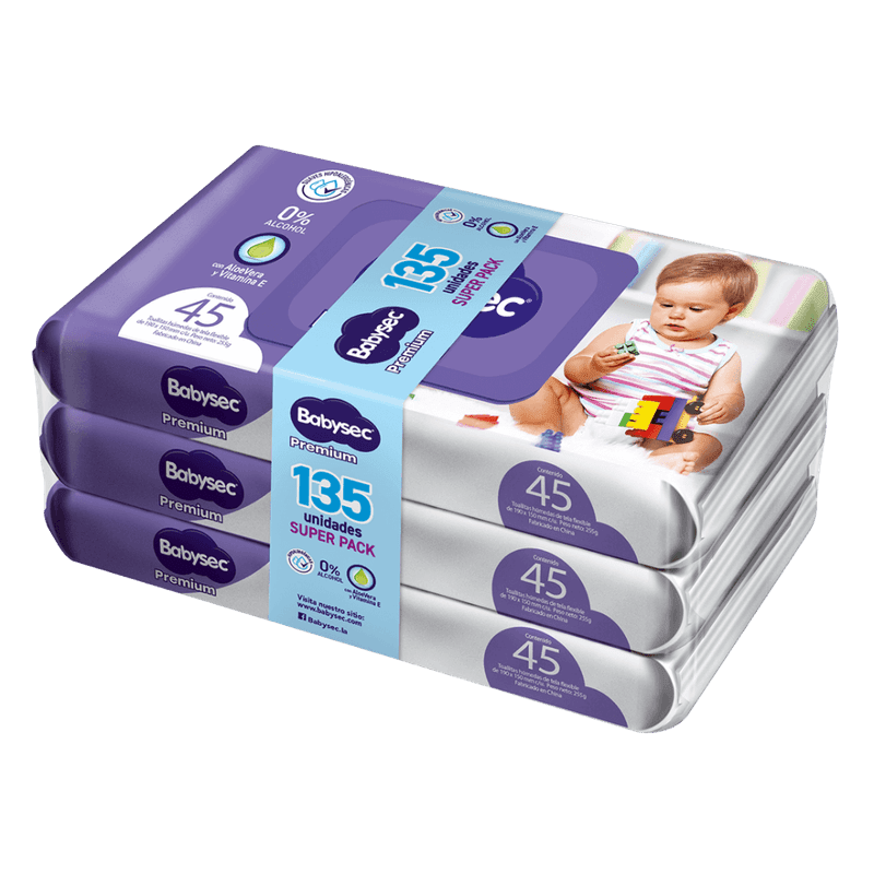 BABYSEC TOALLA HÚMEDA 45 UN PREMIUM2