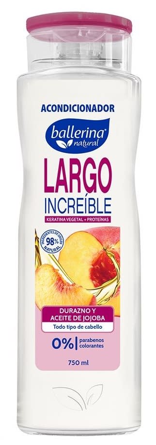 BALLERINA ACONDICIONADOR 750 ML BOTELLA LARGO INCREÍBLE1