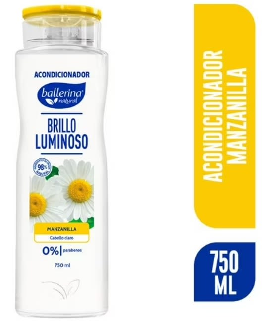 BALLERINA ACONDICIONADOR 750 ML BOTELLA  MANZANILLA1