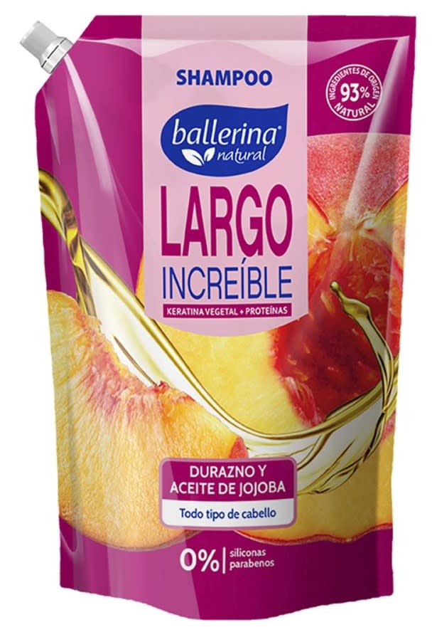 BALLERINA SHAMPOO 750 ML DOYPACK LARGO INCREIBLE1