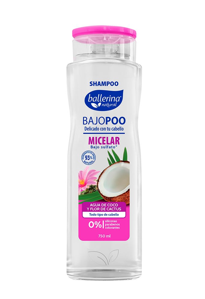 BALLERINA SHAMPOO 750 ML BOTELLA MICELAR1