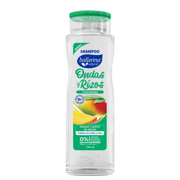 BALLERINA SHAMPOO 750 ML BOTELLA ONDA1