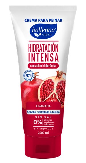 BALLERINA CREMA DE TRATAMIENTO CAPILAR 150 ML MANZANA Y FRUTILLA2